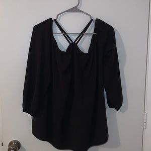 Cold Shoulder light weight blouse!